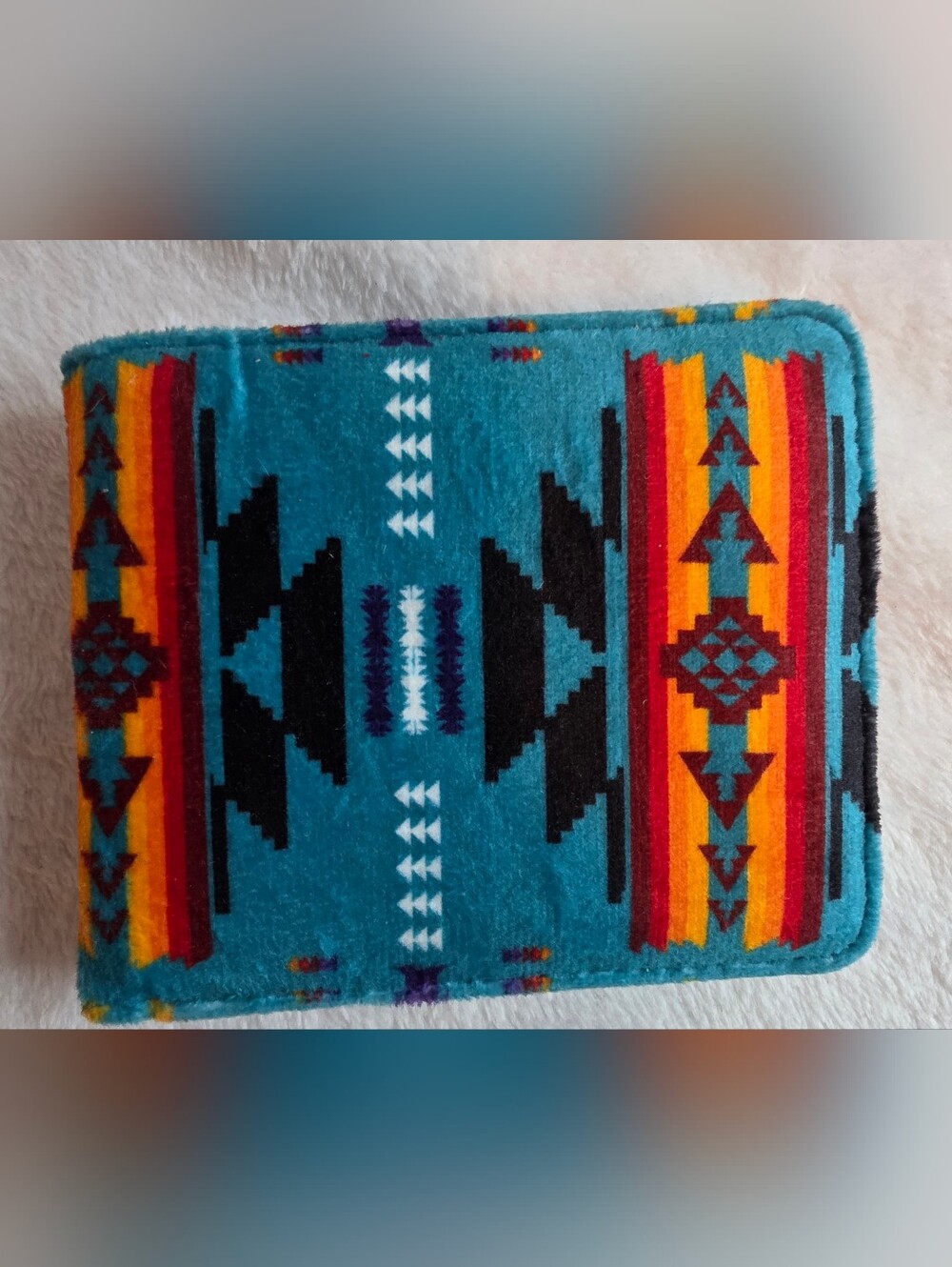 Southwestern Aztec Fleece Bifold Wallet